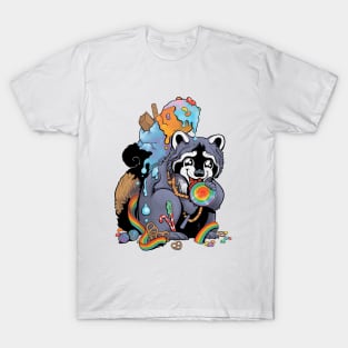 Candy Raccoon T-Shirt